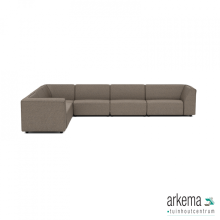 Chill loungeset 10-zits hoek (links) Charcoal
