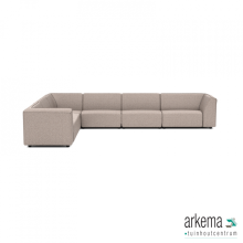 Chill loungeset 10-zits hoek (links) Light Taupe
