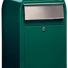 Grande 6005 i RAL 6005 donkergroen + RVS klep