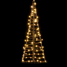 Santa's Tree L, 85 LED koper.