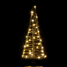 Santa's Tree S, 40 Led, koper