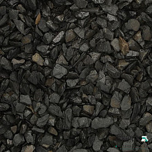 25 kg Canadian Slate zwart 10-20 mm