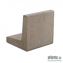 L-element 50x50x100 cm Grijs