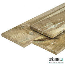ME grenen tuinplank geïmpregneerd 2.0x20.0x400cm geschaafd 4rh