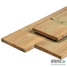 ME grenen tuinplank geïmpregneerd 2.0x20.0x400cm fijnbezaagd scherpkantig