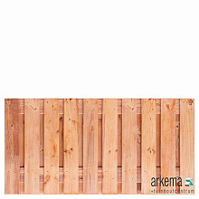 Tuinscherm Casablanca, Red Class Wood geïmpregneerd ME vuren, RVS-geschroefd, 21-planks (19+2) 180 x 90 cm