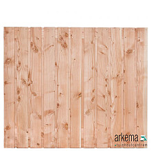 Tuinscherm Douglas, geschaafd, 23-planks (21 + 2) Harz 150 x 180 cm