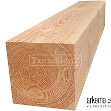 Palen douglas 150x150x5000mm vers, onbehandeld fijnbezaagd