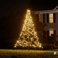 Fairybell 3m 480LED Warm White met mast