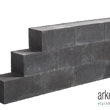 *HF* LINEA BLOCK BLACK 15X15X45CM