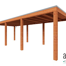 Buitenverblijf Palermo 7800x3100x2450mm (bxdxh)