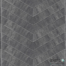 Romano Punto 40x8x8cm Grijs/Zwart