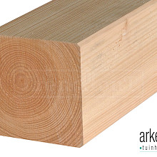 Palen douglas 190x190x2500mm onbehandeld, gedroogd en geschaafd
