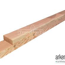 Tussenstaander 120x120x2345mm met keep 45x145mm