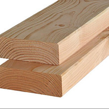 Balken douglas 45x145x3000mm gedroogd en geschaafd