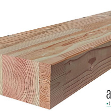 Balken douglas gelamineerd 145x310x6500mm onbehandeld, gedroogd en geschaafd