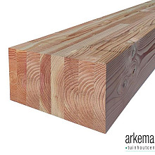 Balken douglas gelamineerd 190x310x6500mm onbehandeld, gedroogd en geschaafd