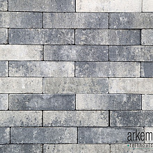 Dikformaat XL 28x7x8 cm grijs/zwart (480 stuks per pak)