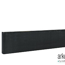 Betonplaat glad 24 x 3,5 x 184 cm, antraciet gecoat.