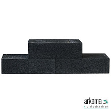 GeoColor stapelblok Solid Black 60x15x15