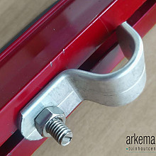 Euro Serre buis d18 + buisklemmen 530cm