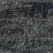 Splitrock XL trommel 15x15x60 cm grijs/zwart