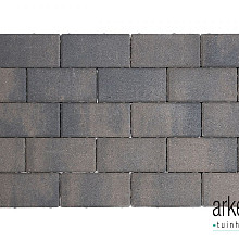 Design brick 6 cm dark sepia mini facet komo