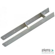 H-pergolasteun thermisch verzinkt 141x600x60 MM