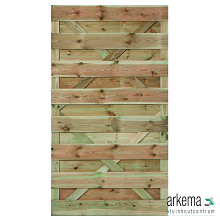 Tuindeur Erica Plank: 1.6x14.0 / 15 stuks