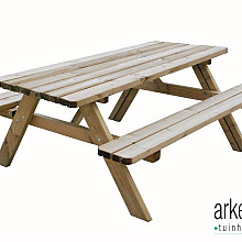 Picknicktafel Oslo 177cm. De Luxe FSC