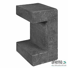 U-Element Zwart 15 x 20 x 30