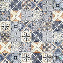 GeoCeramica® 60x60x4 DueDecora Multicolor
