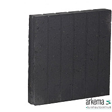 PALISSADEBAND VIERKANT ZWART 8X50X50CM