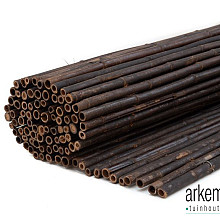 Bamboe rols. zwart 150-180 cm