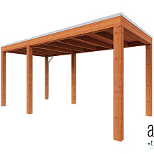 Buitenverblijf Palermo 4850x2550x2450mm (bxdxh)