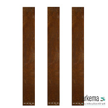 Graskant Corten 13 x 118 cm