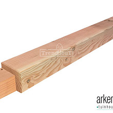 Hoekstaander 145x145x2345mm met keep 45x145mm