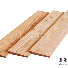Potdekselplanken douglas 10-20x145x3000mm zichtzijde fijnbezaagd