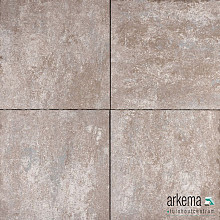 Trippel T 60x60x4 Bruin nuance