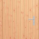 Opgeklampte deur enkel 880x1950 + kozijn 1015x2020mm  (zonder hang- en sluitwerk)
