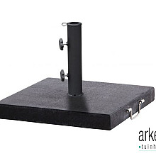 Parasols Granite base with handle 40 kgs.Square Granite