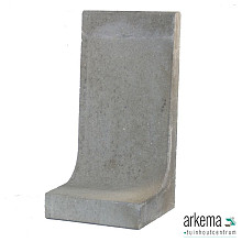 L-Element Grijs 80x40x40cm