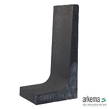 L-Element Zwart 100x50x40cm