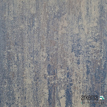 Design square 60x60x4 cm metallica corten