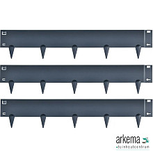 kantopsluiting MA Edge antraciet 106x21x1.5mm incl. 8cm punt